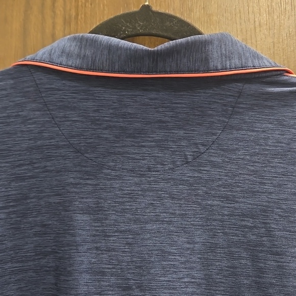 Magnolia Lane-Tech Masters Golf Polo Shirt Short Sleeve Heather Blue-Size 1X - Picture 12 of 17